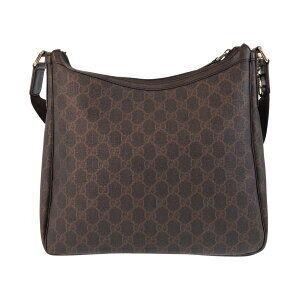 Gucci brown bag canvas Supreme messenger shoulder GG
